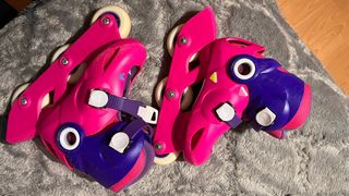 Patines Decathlon Rosas y Morados