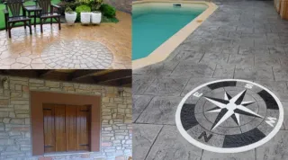 HORMIGÓN IMPRESO SUELOS FACHADAS