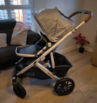 Coche Bebé Uppa Baby Vista + Silla Coche 0-9meses