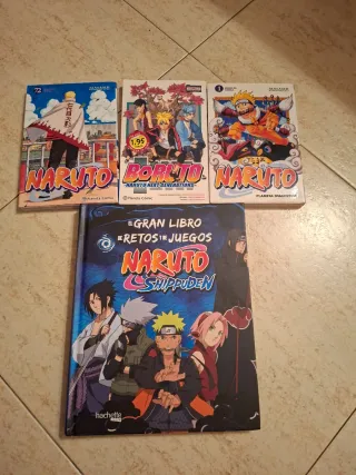 El gran libro de retos y de juegos Naruto Shipp...