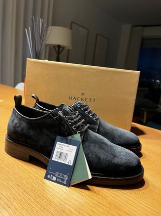 Zapatos Hackett London Blucher Hombre color navy