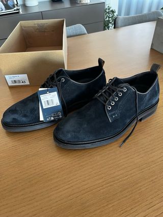 Zapatos Hackett London Blucher Hombre color navy