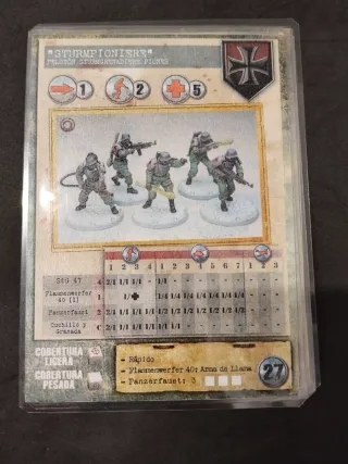 Carta Dust Tactics Sturmpioniere