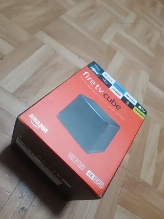 Amazon Fire TV Cube Wi-Fi 6E 4K HDR