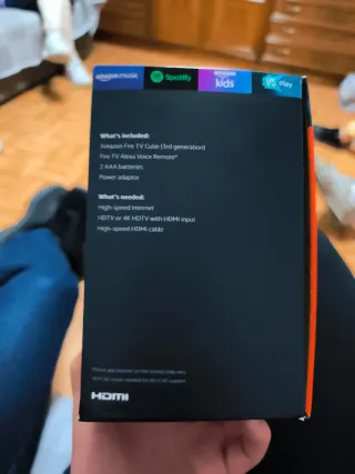 Amazon Fire TV Cube Wi-Fi 6E 4K HDR