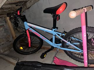 Bicicleta Rin 20 Azul y Rosa