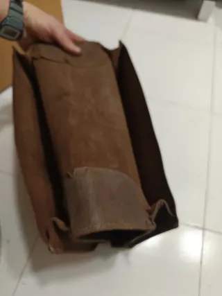 Alforjas Cuero Bicicleta Clásica