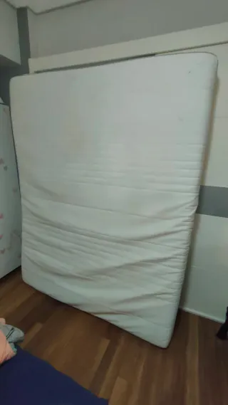 Colchón Ikea Myrbacka 150x190 Funda lavable