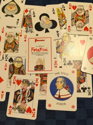 Carte da gioco Forattini Modiano