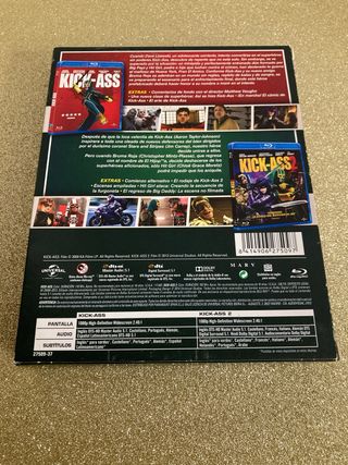 Pack 2 Películas Kick-Ass Blu-ray