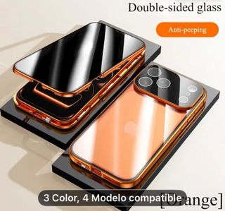 Funda Doble Cristal Anti-espía iPhone