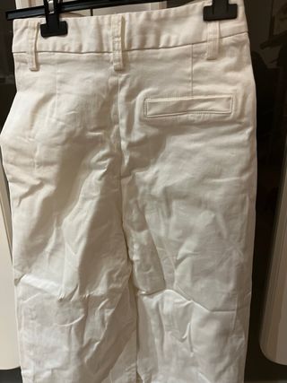 Pantalon talla XS zara Blanco