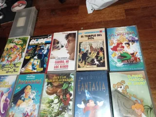 Lote Películas VHS Disney Clásicos