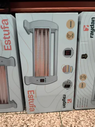 Estufa de cuarzo Raydan 1200W