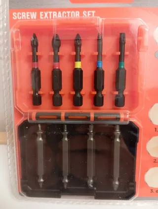 Juego Extractor Tornillos Werckmann profesional