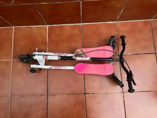 Patinete 3 ruedas rosa