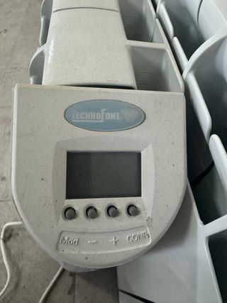 Radiadores eléctricos blancos Precio por unidad