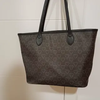 Bolso Tote Valentino Marrón y Negro