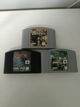 Pack Turok y Quake II. PFS. Nintendo 64