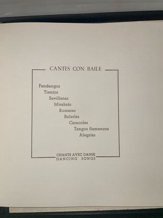 Antología Canto Flamenco 3 LP Vinilo + Libro