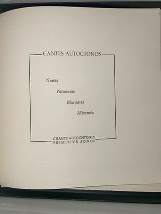 Antología Canto Flamenco 3 LP Vinilo + Libro