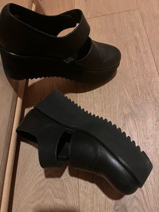 Zapatos de plataforma negros