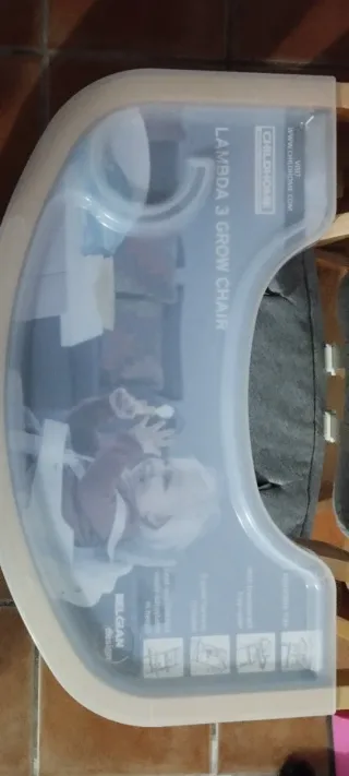 Trona Evolutiva Lambda 3 Childhome con cojines.