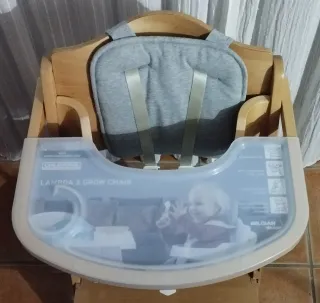 Trona Evolutiva Lambda 3 Childhome con cojines.