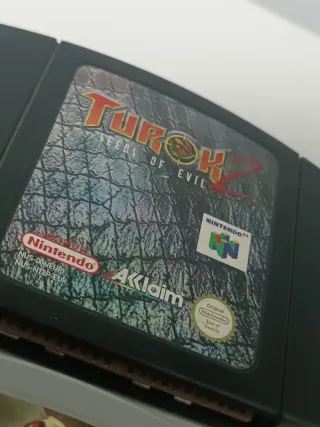 Juegos N64 Turok 2 y Quake II