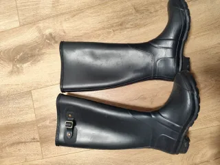 Botas de agua negras talla 38