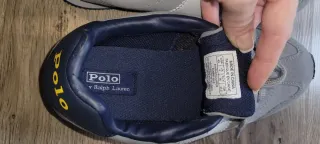 Zapatillas Polo Ralph Lauren Grises y Amarillas