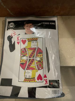 Disfraz Rey de Corazones Talla L