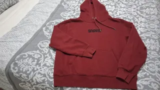 Sudadera unisex Snipes roja