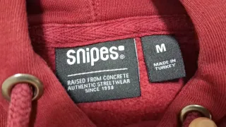 Sudadera unisex Snipes roja
