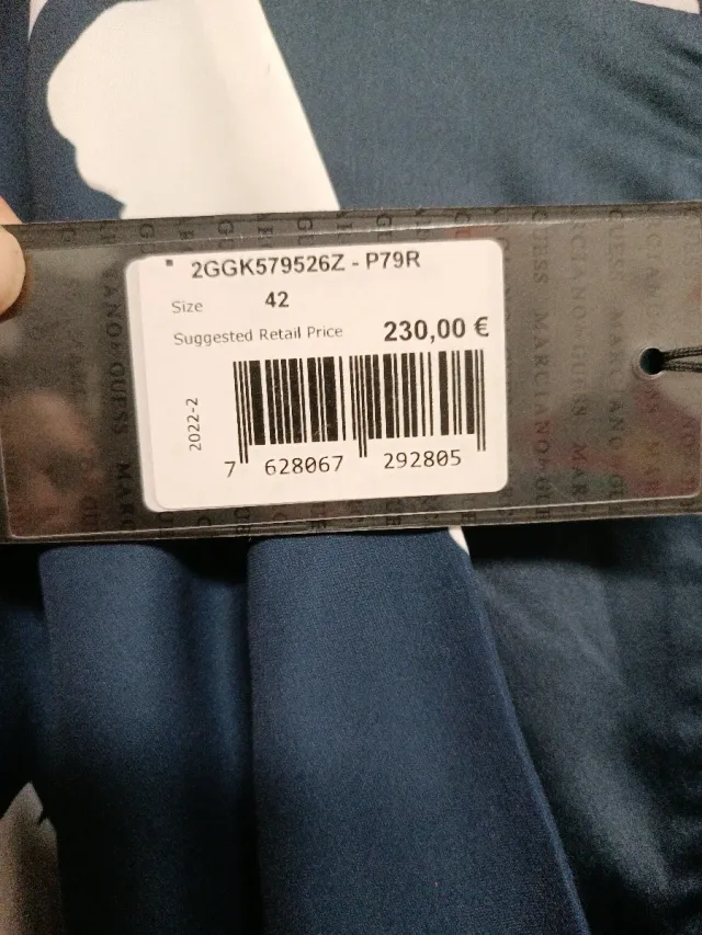 Vestido Guess Talla 42 Estampado Floral