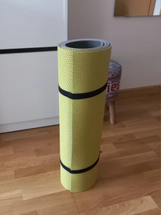 Esterilla de yoga/ejercicio amarilla