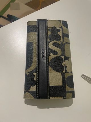 Cartera TOUS Beige y Negra