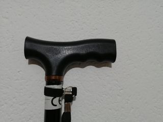 Bastón plegable negro