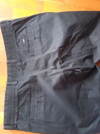 Pantalón de traje Hugo Boss Talla 50 Negro