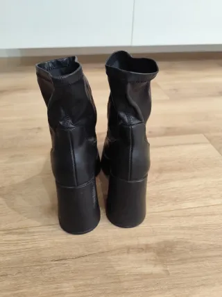 Botines Pull&Bear negros talla 38