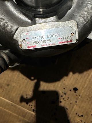 Turbo Garrett ford focus mk2