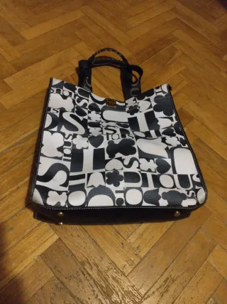 Bolso Tous Monograma Negro Blanco