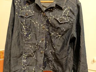 Chaqueta vaquera Mapant's bordada Talla 50