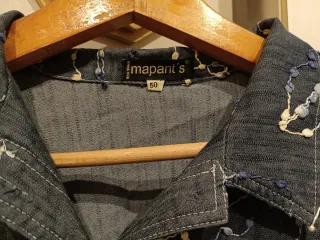 Chaqueta vaquera Mapant's bordada Talla 50