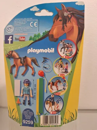 Playmobil 9259 Country Caballo y Jinete