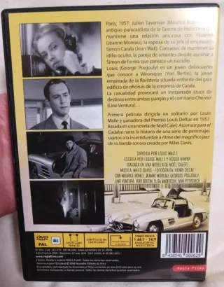 Ascensor para el Cadalso DVD