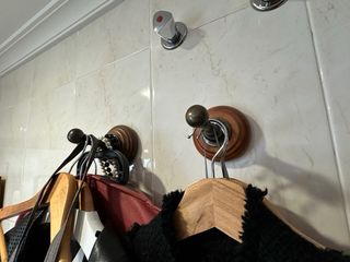 Conjunto Muebles Baño Madera y Mármol