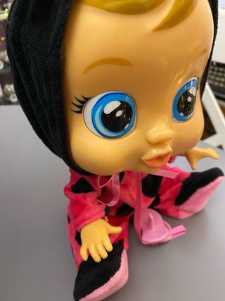 Bebé Llorón con traje de mariquita