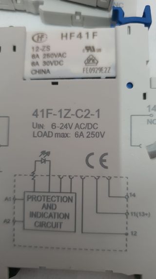 Módulos Relé Carril DIN Ultra-Delgados (10uds)