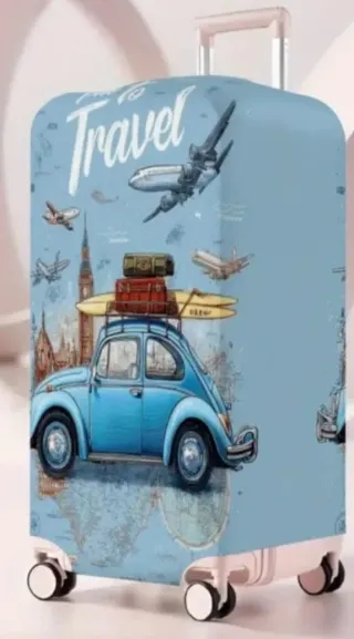 Funda para maleta de viaje con diseño